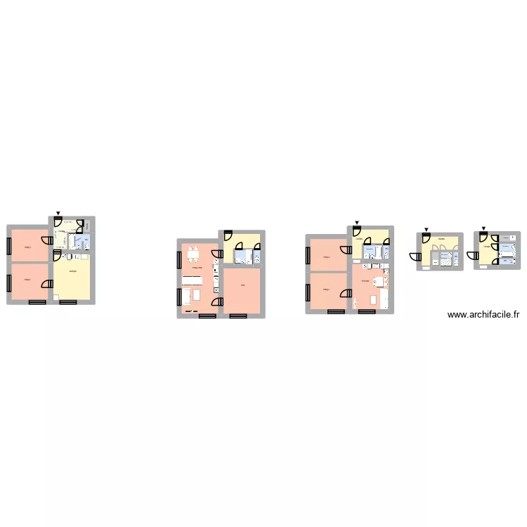 Hlavn&iacute; tř&iacute;da 301 byt 6-Hav&iacute;řov. Floor plan with 