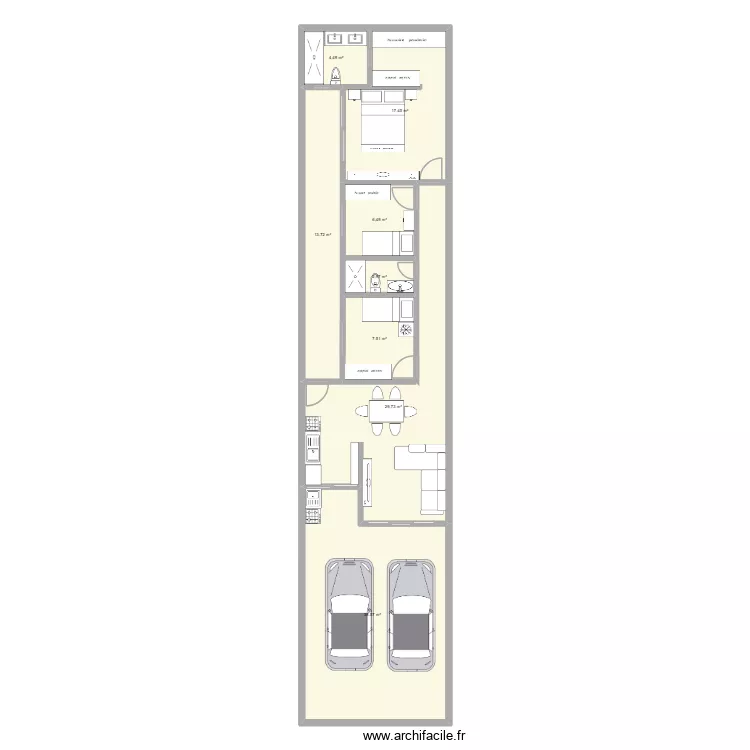 plantas casa 3. Floor plan with 8 and 121 m² plantas casa 3. Floor plan with 8 and 121 m²