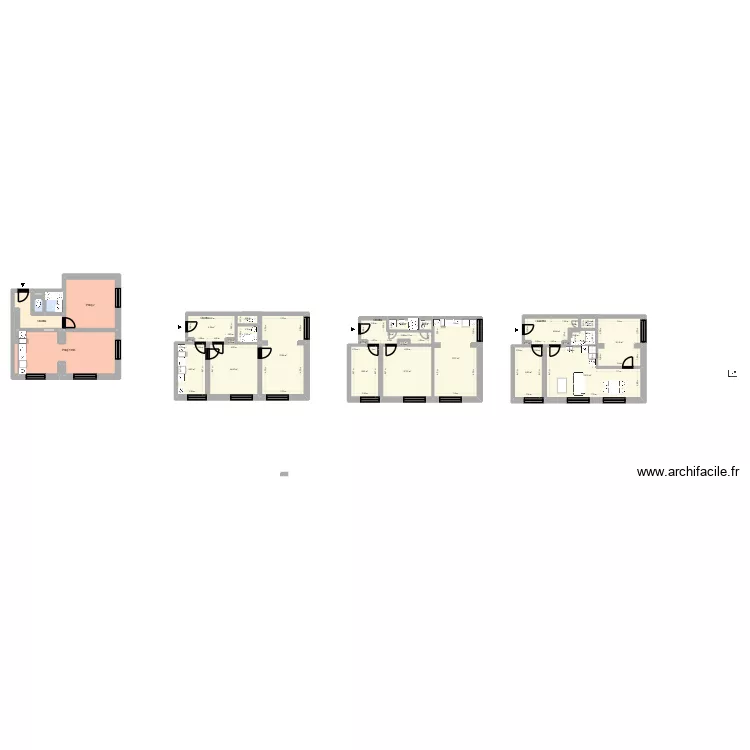 Komensk&eacute;ho 608 byt 12. Floor plan with 