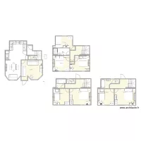 Revised Cottage layout with bath on to floor and shower on middle floor v3