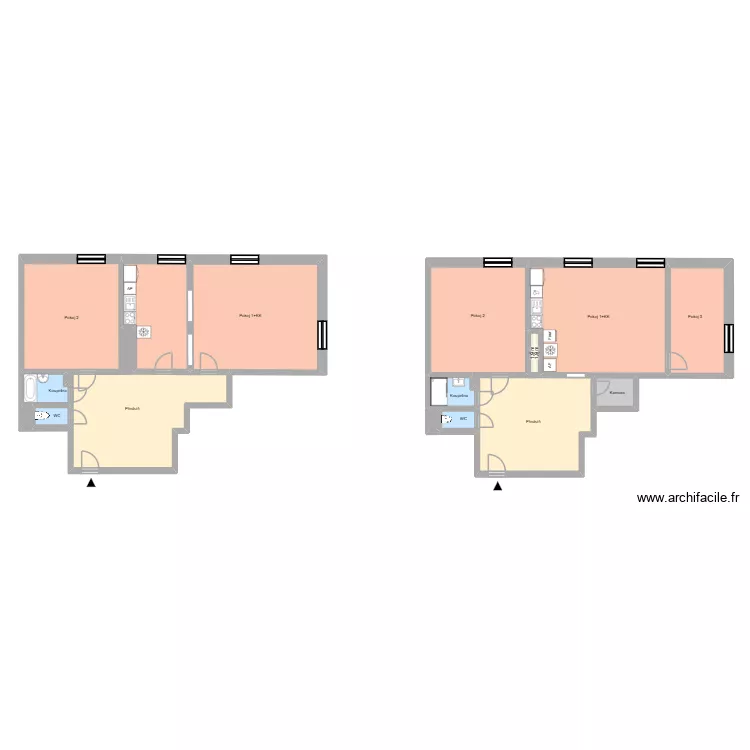 Hlavn&iacute; tř&iacute;da 583/97 byt 14 OV. Floor plan with 21  and 314 m²