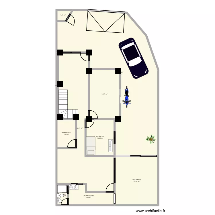 Fabio_Home2. Floor plan with 10  and 182 m²