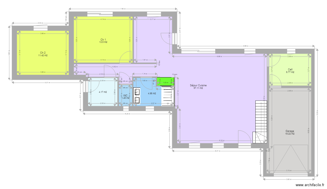 Floor plan FREE - Software ArchiFacile