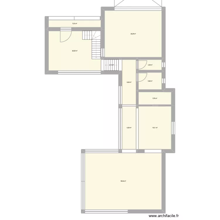 Barckhausstr 15. (EG 5.0). Grundriss mit 11  und 182 m²