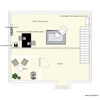 Wohnung Dana - Galerie mit Arbeitsplatz und Leseecke - Variante 2