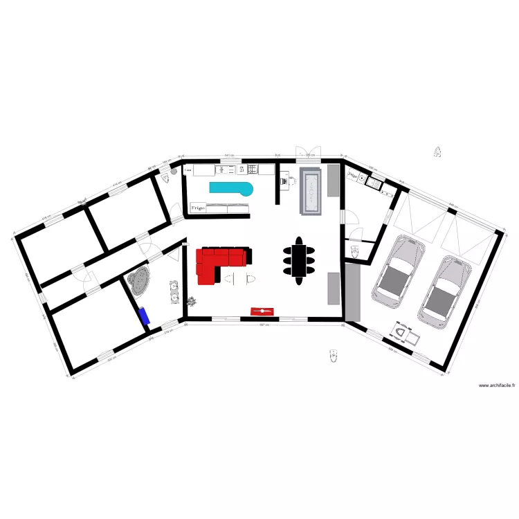 maison jo1. Grundriss mit 