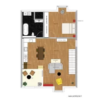Wohnung Dana - Variante Musik in USM rot/2