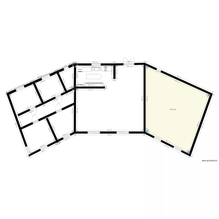 maison jo1. Grundriss mit 