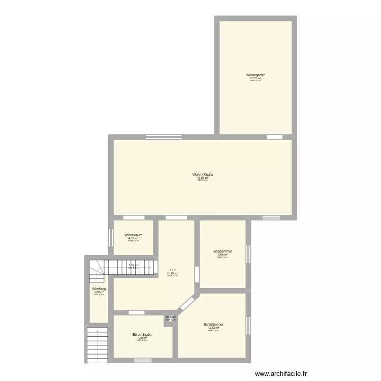 Tay EG. Grundriss mit 10  und 120 m²