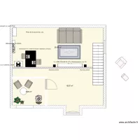 Wohnung Dana - Galerie mit Arbeitsplatz und Salon/TV - Variante 3