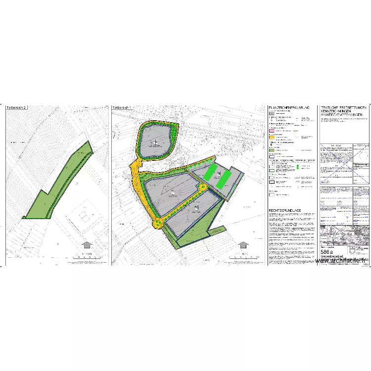 Ludwigshafen. Grundriss mit 