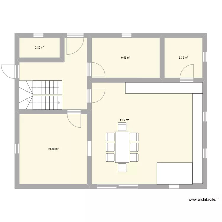 Erdgeschoss 2. Grundriss mit 5 Räume und 86 m² Erdgeschoss 2. Grundriss mit 5 Räume und 86 m²
