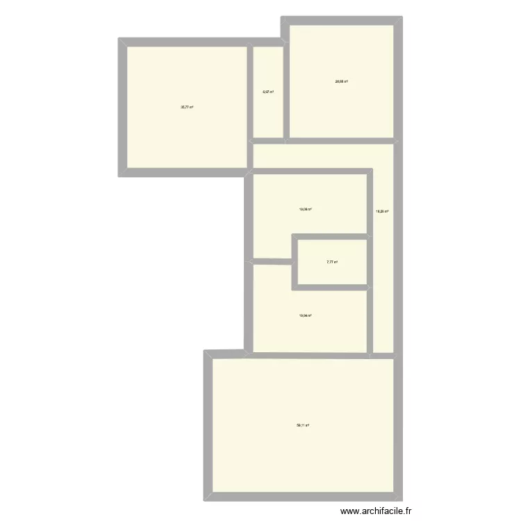 Barckhausstr 15.. Grundriss mit 8  und 196 m²