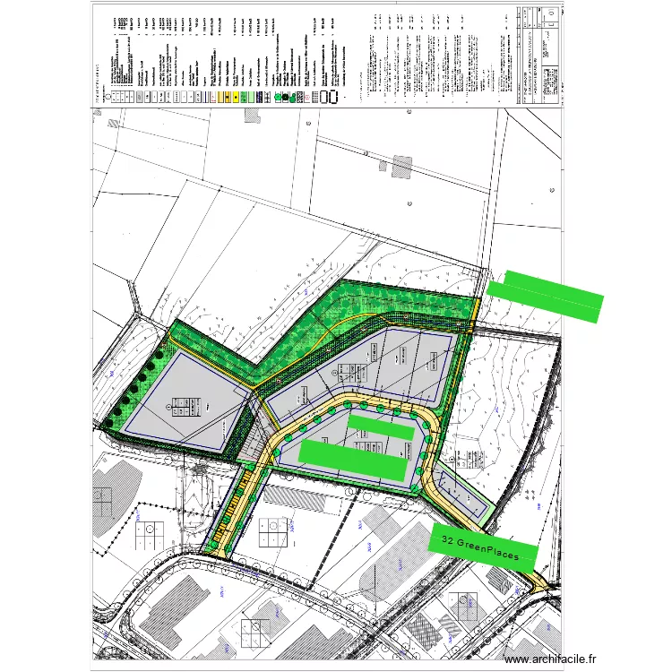 Markdorf. Grundriss mit 