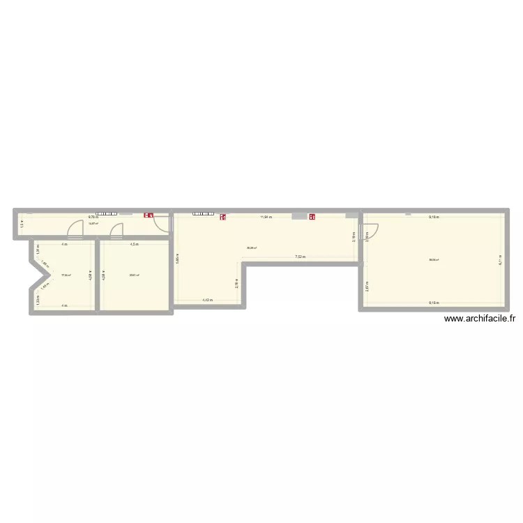 Room_3M_Backup. Grundriss mit 5 und 159 m² Room_3M_Backup. Grundriss mit 5 und 159 m²