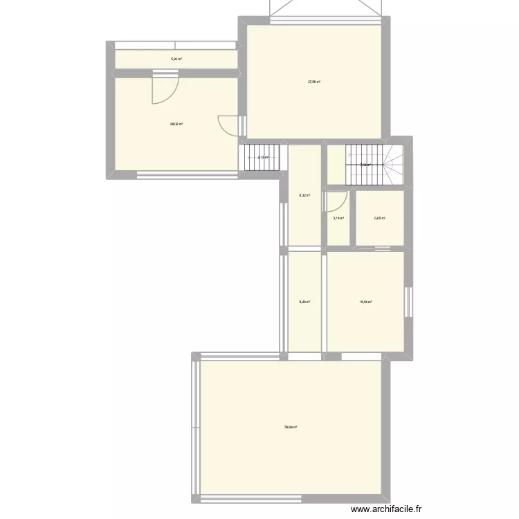 Barckhausstr 15. (EG 2.0). Grundriss mit 11  und 186 m²