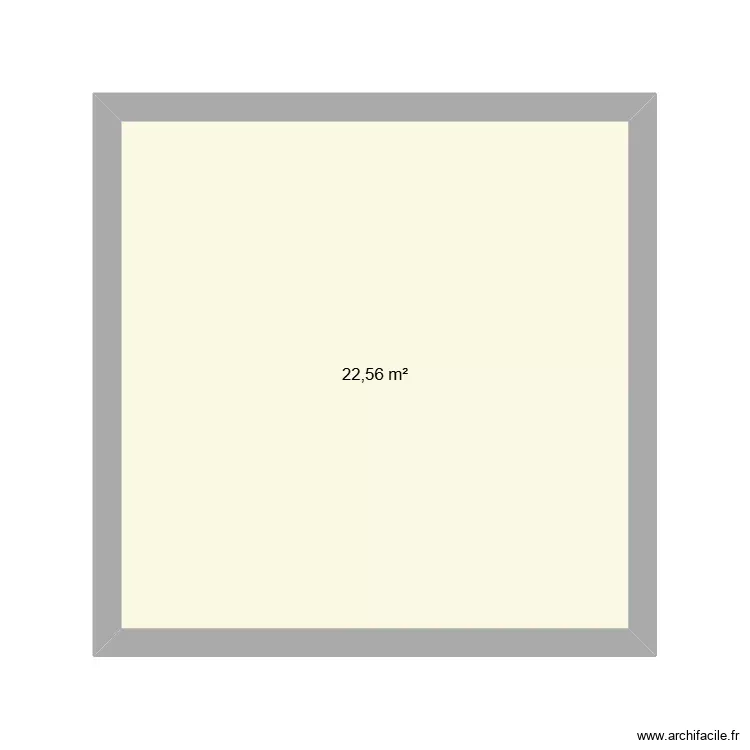 Flori KiZi. Grundriss mit 1 Raum und 23 m² Flori KiZi. Grundriss mit 1 Raum und 23 m²