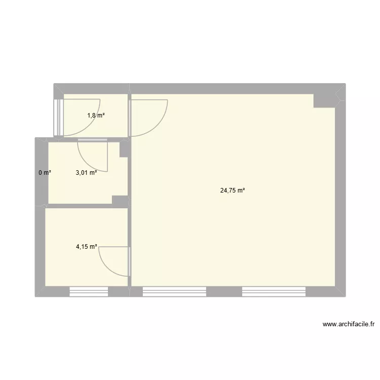 Goethestrasse 16. Grundriss mit 5 Räume und 34 m² Goethestrasse 16. Grundriss mit 5 Räume und 34 m²