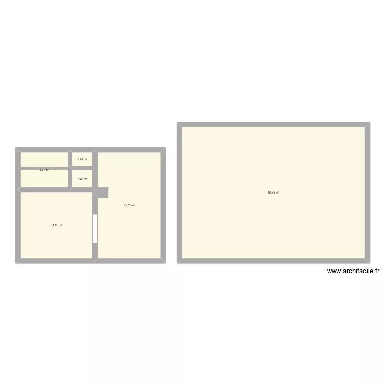 Fich. Grundriss mit 6  und 123 m²