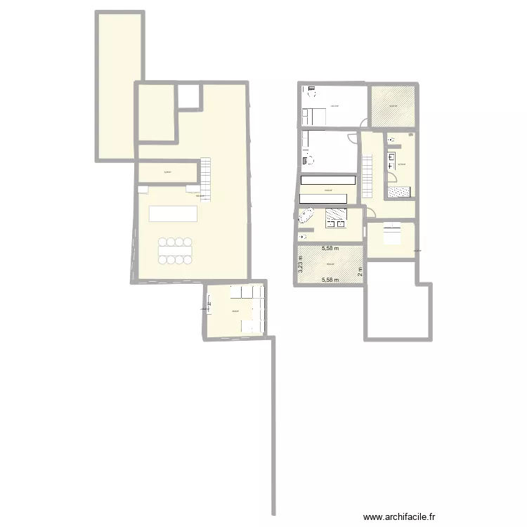 OttoHahn2. Grundriss mit 10  und 223 m²