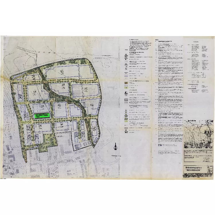 Friedrichshafen. Grundriss mit 