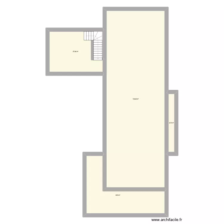 Barckhausstr 15. (UG 5.0). Grundriss mit 4  und 197 m²