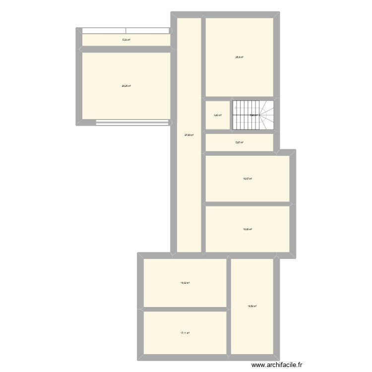 Barckhausstr 15. (OG 4.5). Grundriss mit 0 Raum und 0 m2