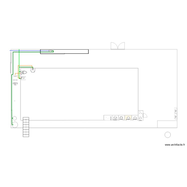 plan. Grundriss mit 0 Raum und 0 m2