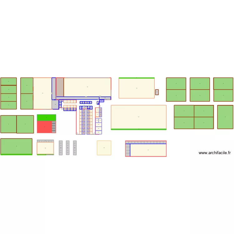 StallMick. Grundriss mit 
