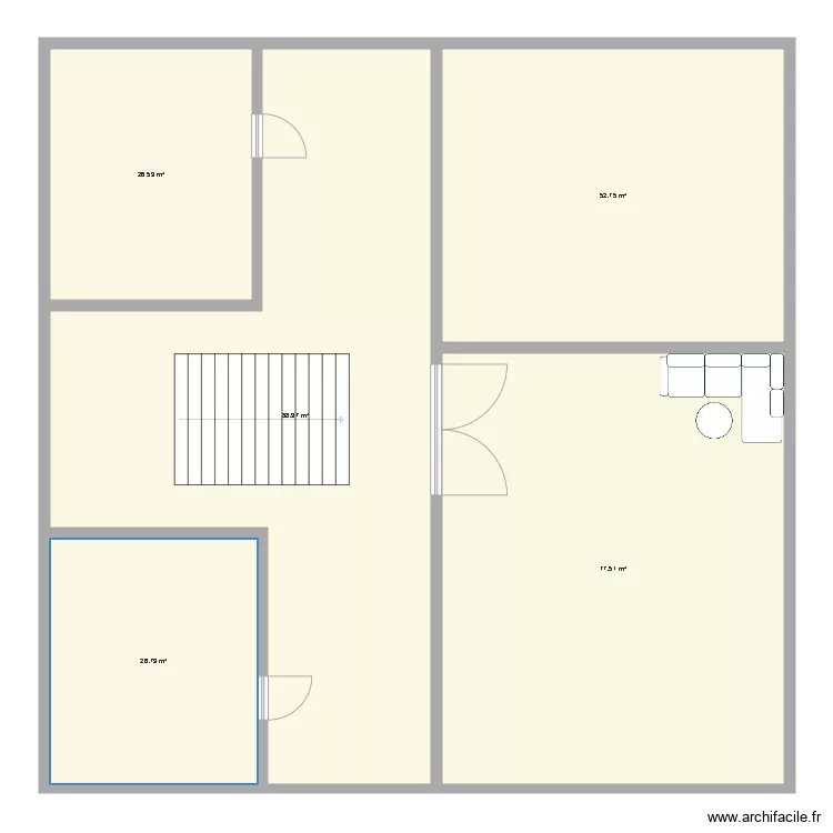 jugendzentrum. Grundriss mit 