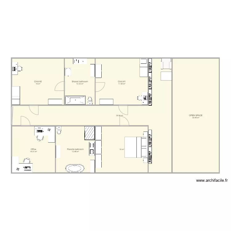 Novy Dum. Grundriss mit 