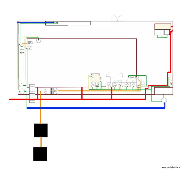 plan n3. Grundriss mit 