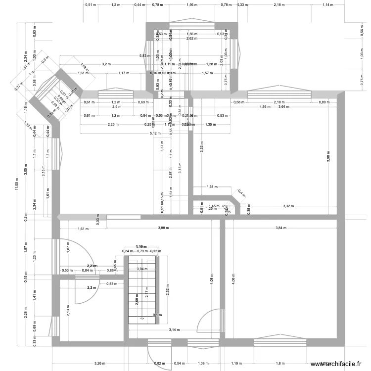 Neu_Grundriß. Grundriss mit 5 Räume und 56 m² Neu_Grundriß. Grundriss mit 5 Räume und 56 m²