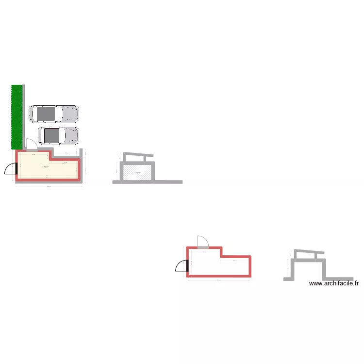 GartenUj. Grundriss mit 