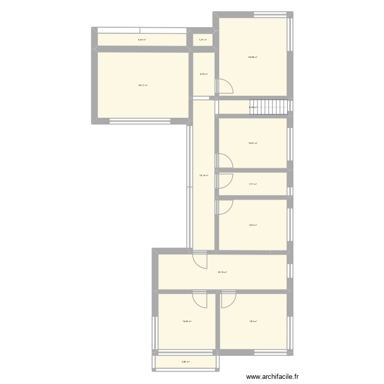 Barckhausstr 15. (OG 3.0). Grundriss mit 0 Raum und 0 m2