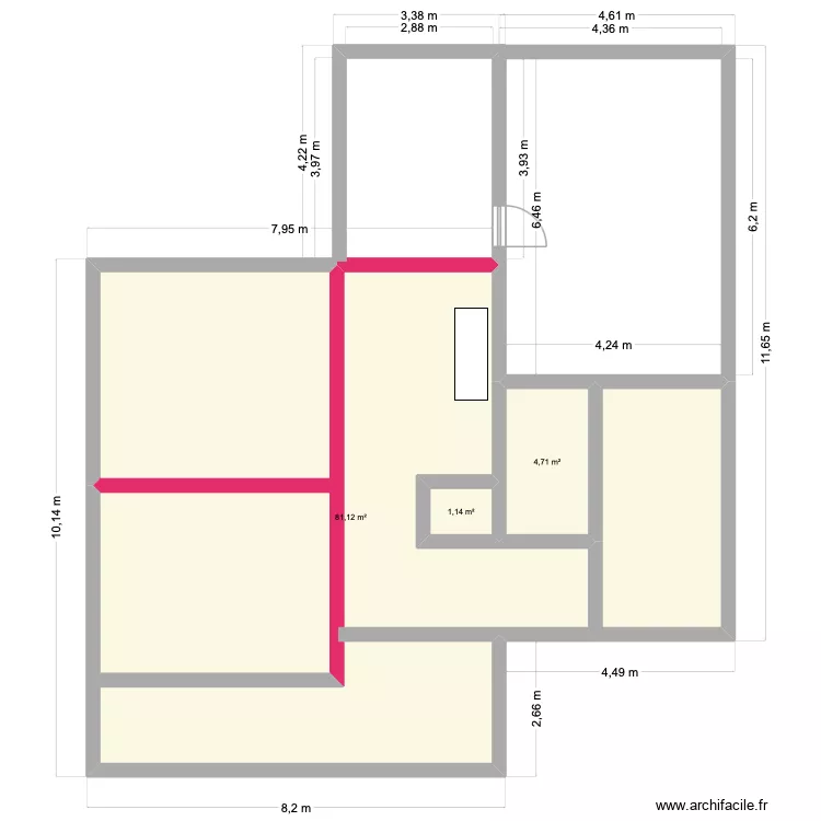 Reuten 2. Grundriss mit 3 und 87 m² Reuten 2. Grundriss mit 3 und 87 m²