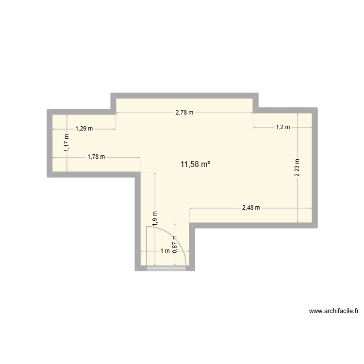 Vinni. Grundriss mit 0 Raum und 0 m2