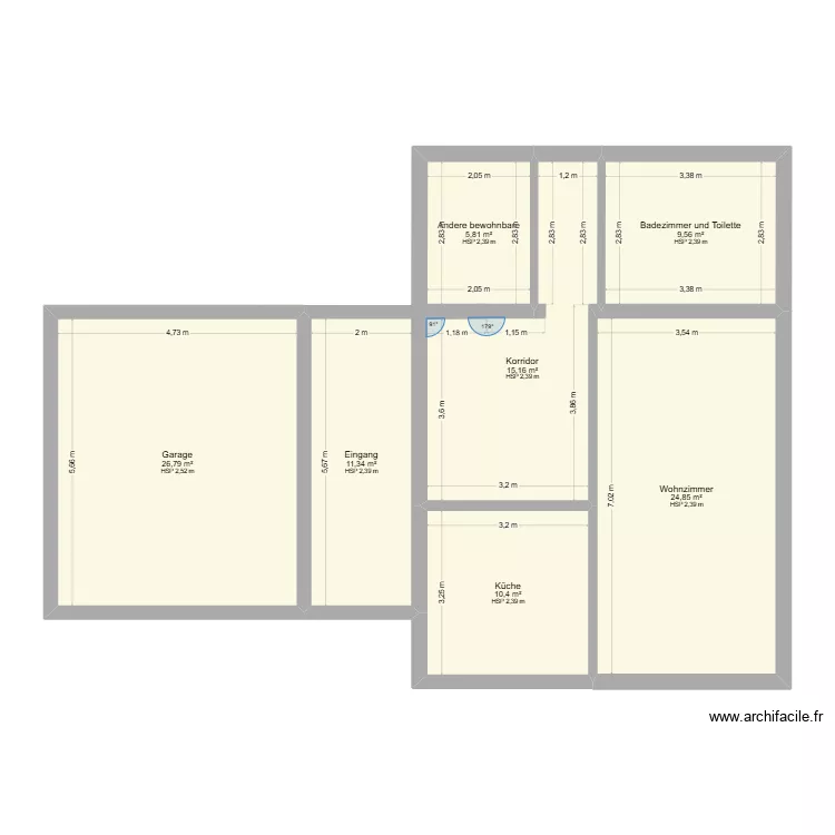 haus. Grundriss mit 8 und 122 m² haus. Grundriss mit 8 und 122 m²