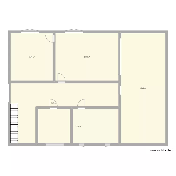 Greek home. Grundriss mit 5 Zimmer und 189 m²