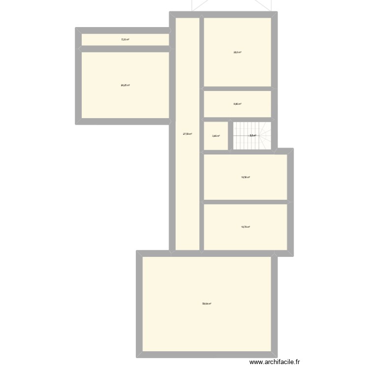 Barckhausstr 15. (OG 4.6). Grundriss mit 0 Raum und 0 m2