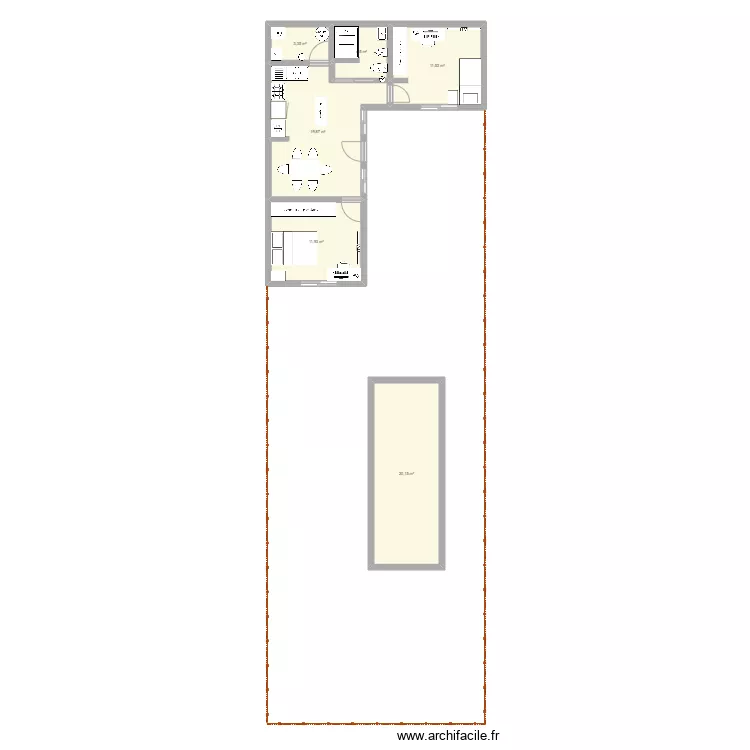 baigorria casa 3. Plano de 