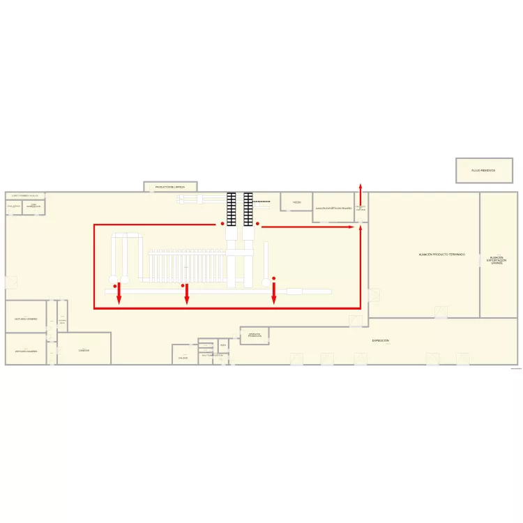 Camar residuos 2. Plano de 