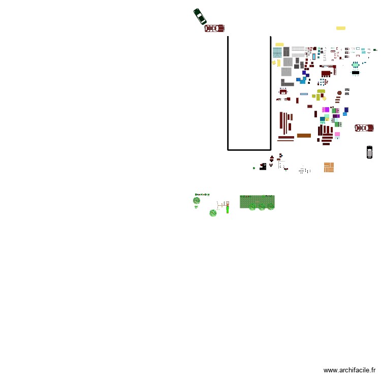 segundo piso. Plano de 0 habitación y 0 m2