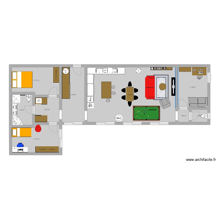 Aleix Maison. Plano de 0 habitación y 0 m2