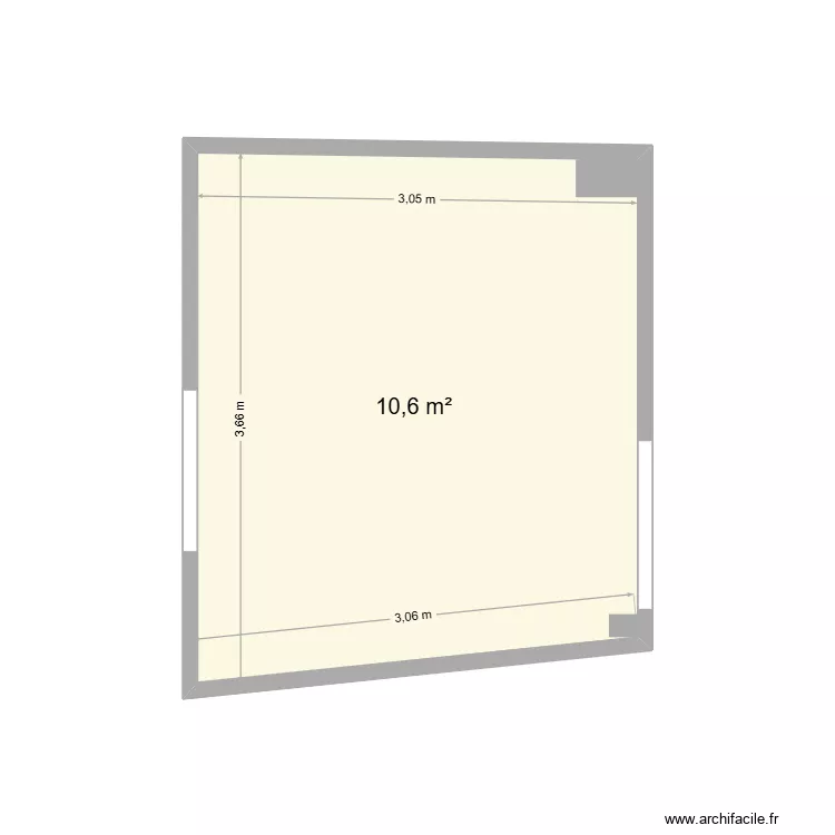 cuina. Plano de 1  y 11 m²