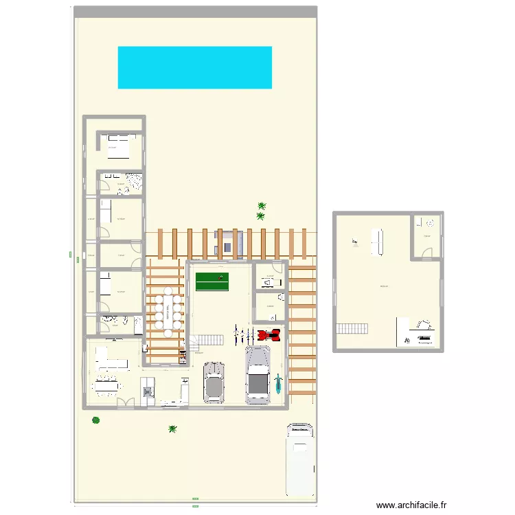 casa. Plano de casa. Plano de