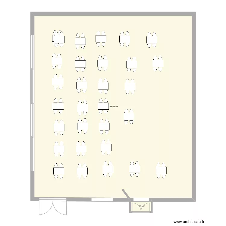 comedor. Plano de 