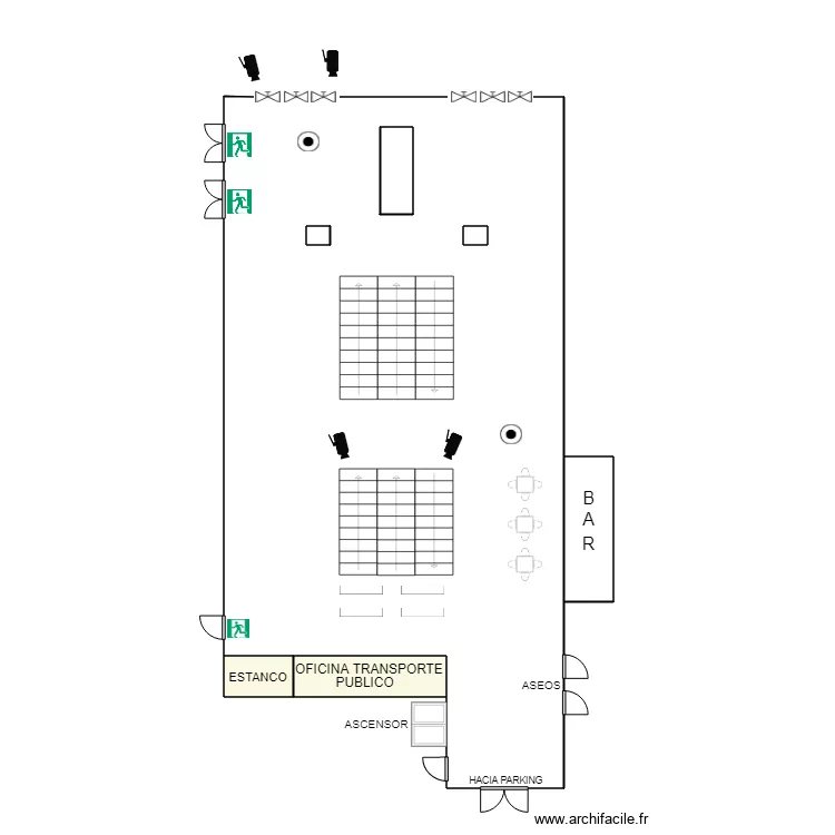 MENOS 3 INTERCAMBIADOR. Plano de 