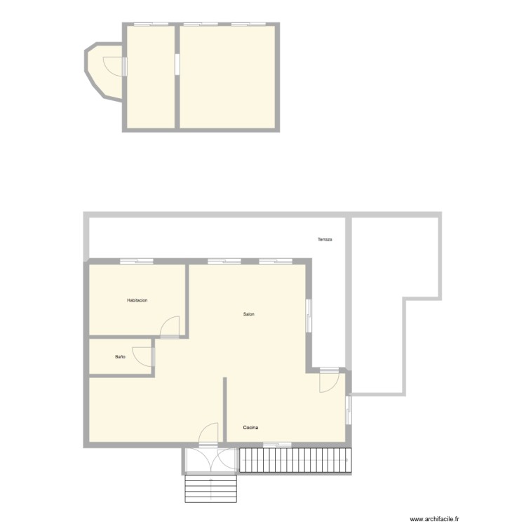 mijas manuel. Plano de 0 habitación y 0 m2