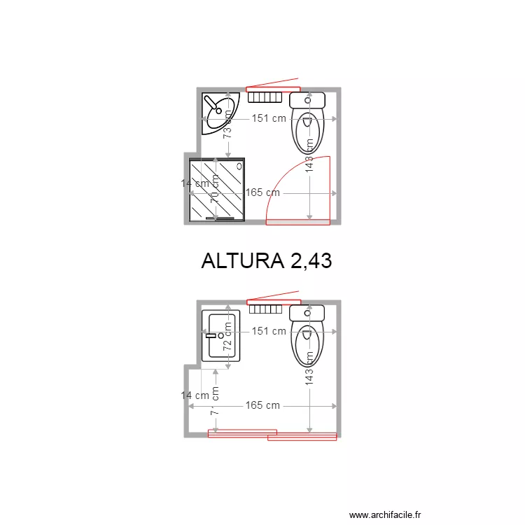 ANTONIO RIVAS BA&Ntilde;O. Plano de 